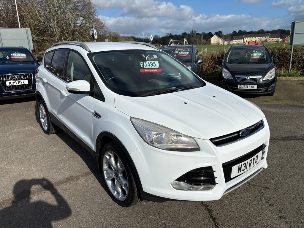 Ford Kuga 2.0 Tdci Titanium Suv Awd Euro 5 CN63FJE White #4