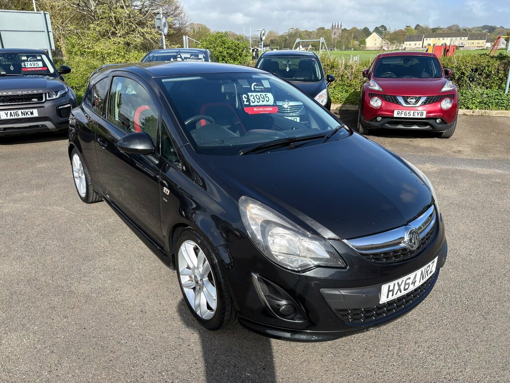 Vauxhall Corsa 1.4 16V Sri Hatchback Euro 5 10 HX64NRZ Black #4