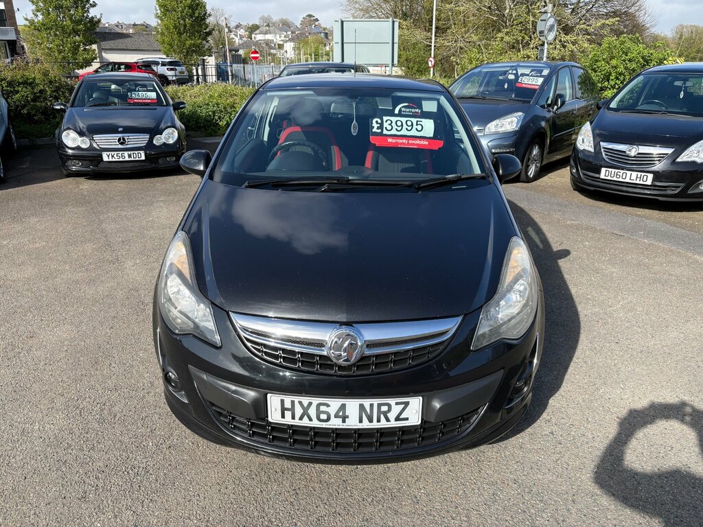 Vauxhall Corsa 1.4 16V Sri Hatchback Euro 5 10 HX64NRZ Black #2