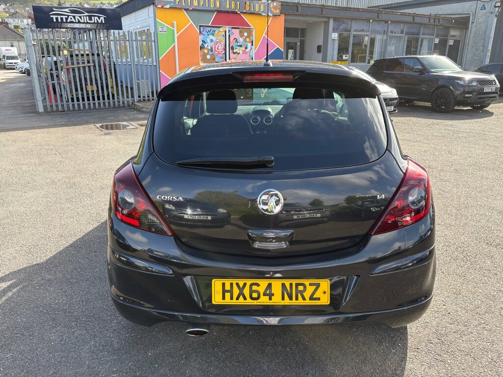 Vauxhall Corsa 1.4 16V Sri Hatchback Euro 5 10 HX64NRZ Black #6