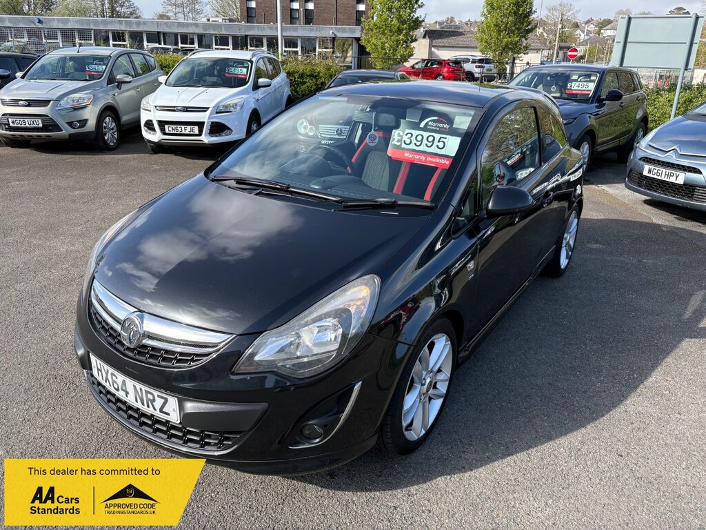 Vauxhall Corsa 1.4 16V Sri Hatchback Euro 5 10 Black