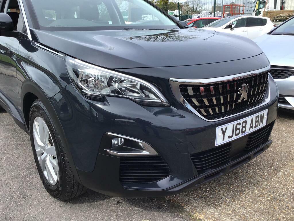 Peugeot 3008 1.5 Bluehdi Active Euro 6 S S YJ68ABM Grey #2