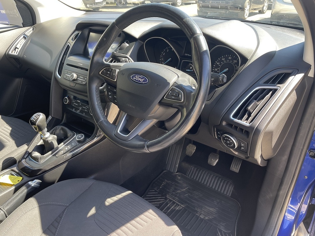 Ford Focus T Ecoboost Titanium U422 Ulez AE17YRU Blue #3