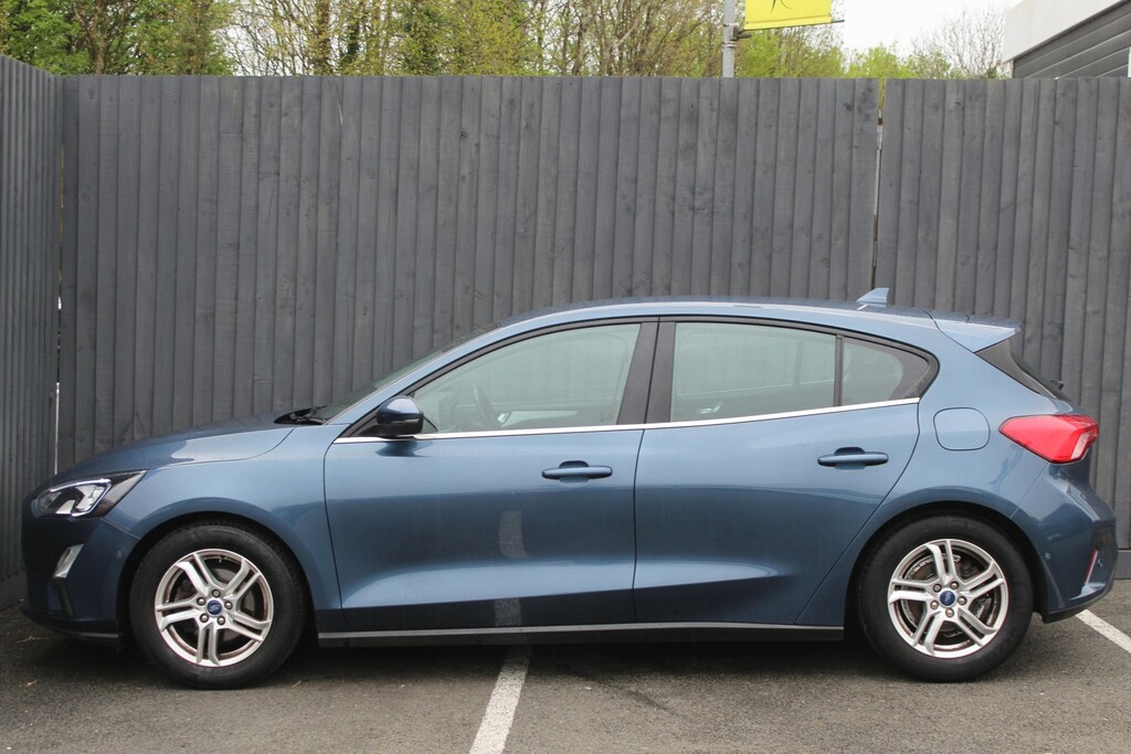 Ford Focus Hatchback 1.0 Focus Zetec 1.0L Ecoboost Hyb AF21NZM Blue #3
