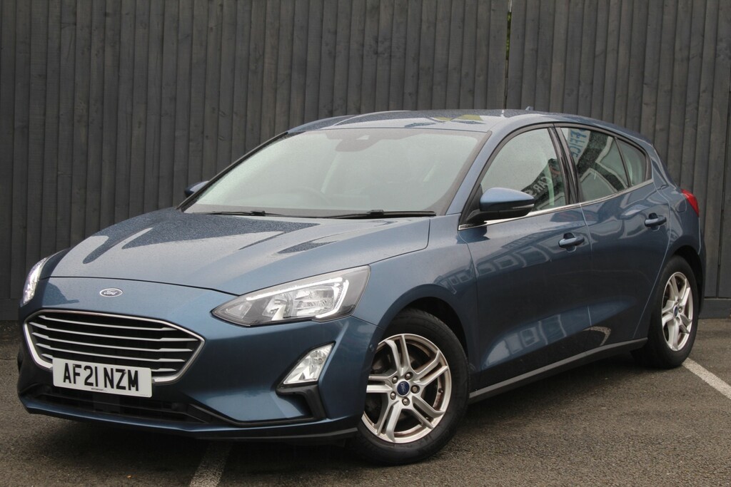 Ford Focus Hatchback 1.0 Focus Zetec 1.0L Ecoboost Hyb AF21NZM Blue #4