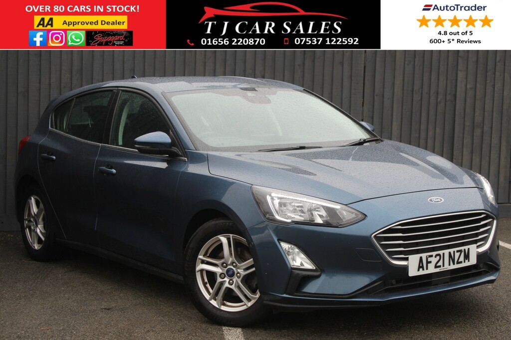 Ford Focus Hatchback 1.0 Focus Zetec 1.0L Ecoboost Hyb Blue