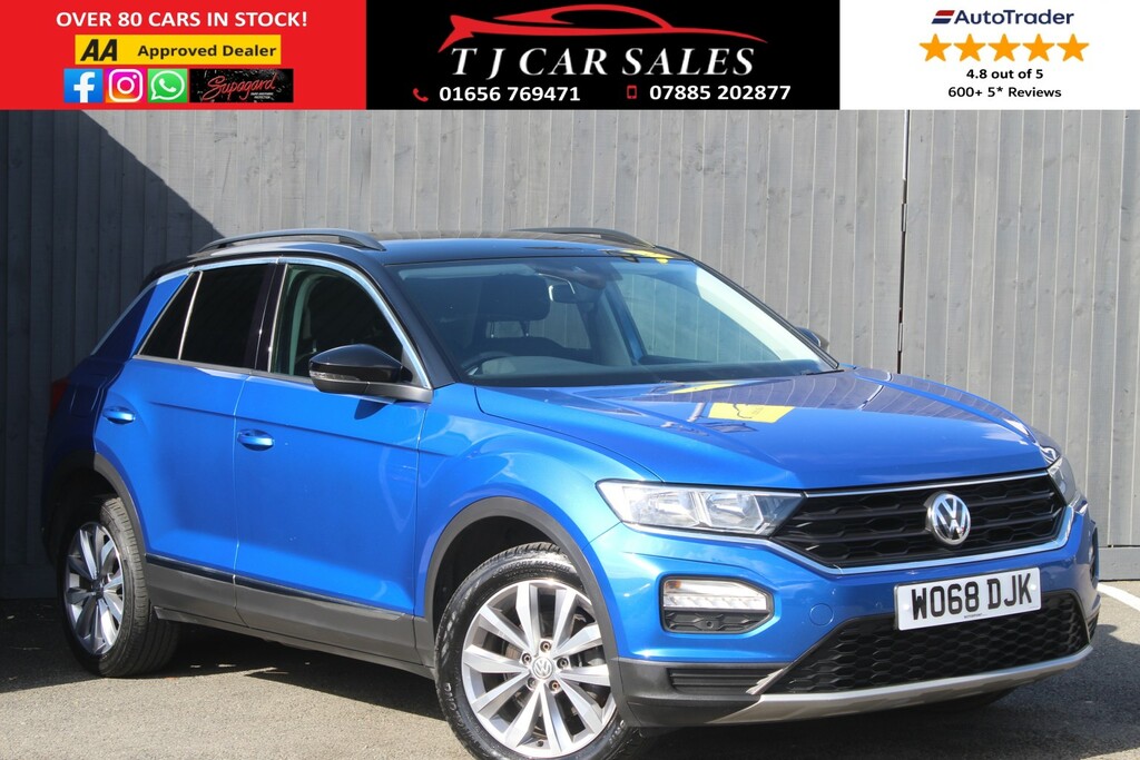 Volkswagen T-Roc Suv 1.0 Tsi Design 2018 Blue