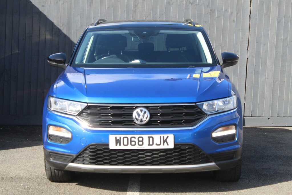 Volkswagen T-Roc Suv 1.0 Tsi Design 2018 WO68DJK Blue #6