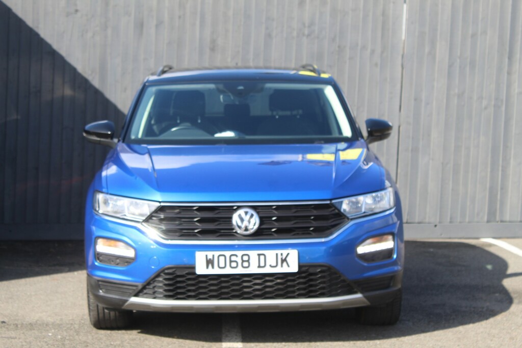 Volkswagen T-Roc Suv 1.0 Tsi Design 2018 WO68DJK Blue #5