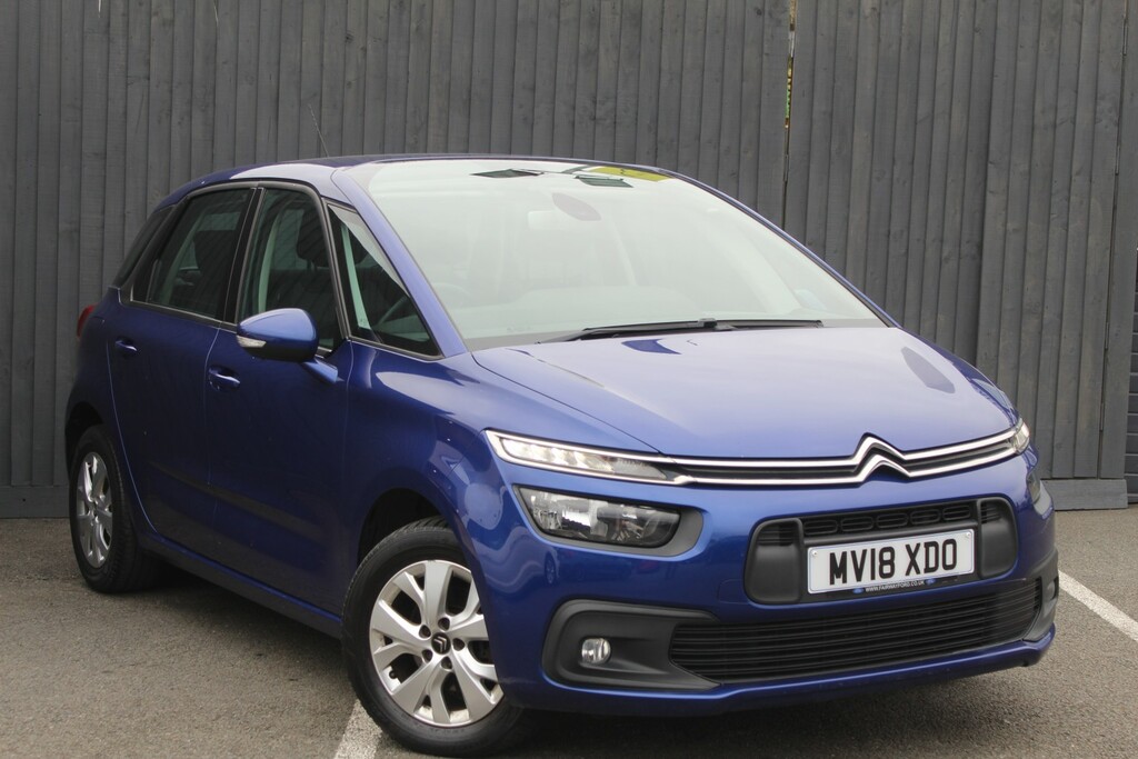 Citroen C4 SpaceTourer Mpv 1.2 Puretech Touch Edition 2018 Blue #6