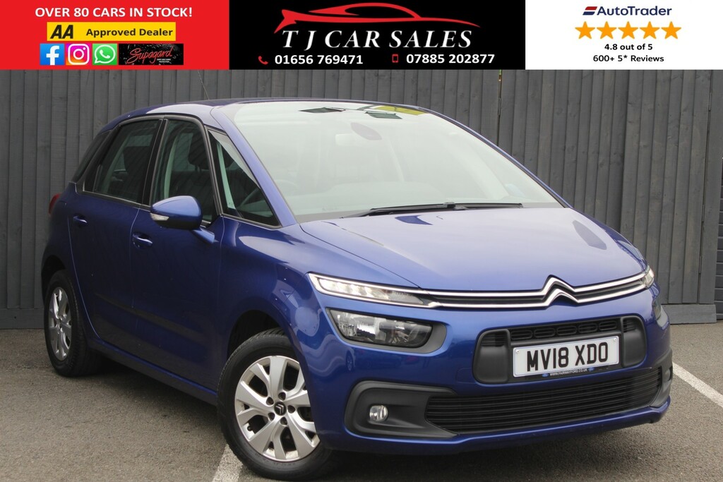 Citroen C4 SpaceTourer Mpv 1.2 Puretech Touch Edition 2018 Blue