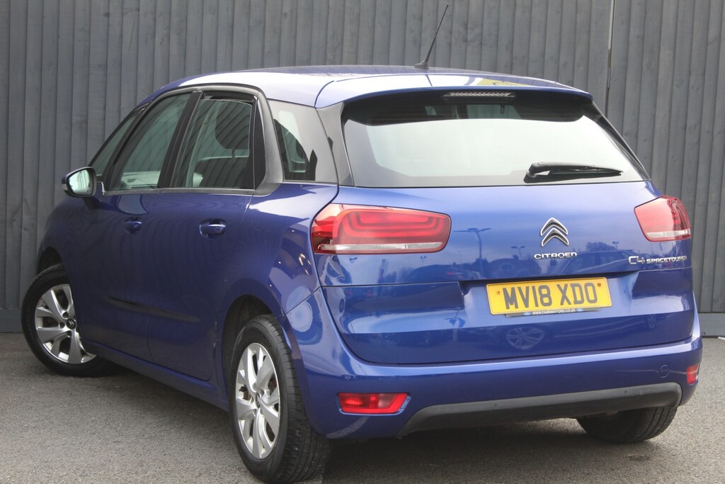 Citroen C4 SpaceTourer Mpv 1.2 Puretech Touch Edition 2018 Blue #2