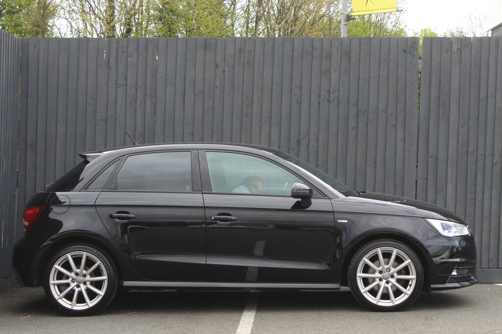 Audi A1 Hatchback 1.4 Tfsi S Line 2018 YT68HRM Black #6