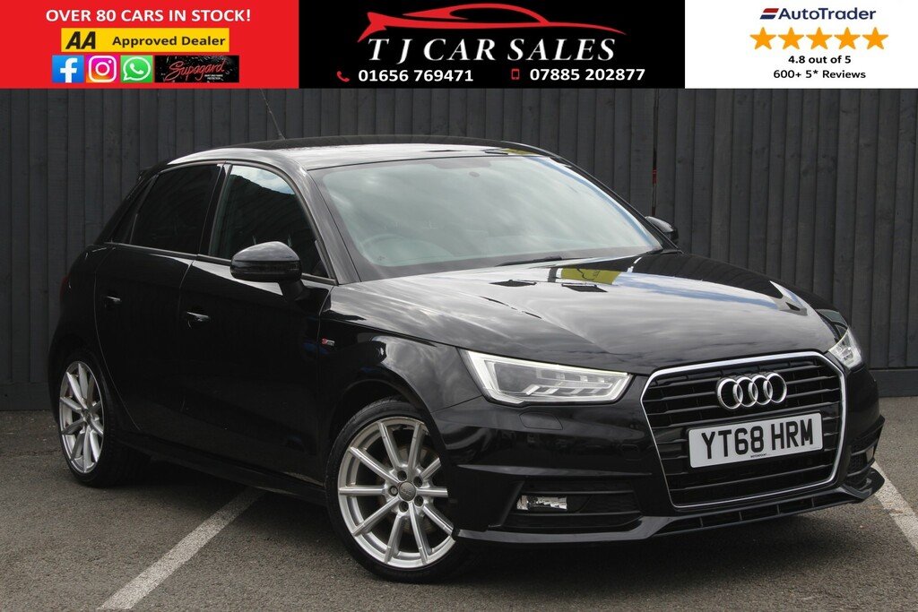 Audi A1 Hatchback 1.4 Tfsi S Line 2018 Black