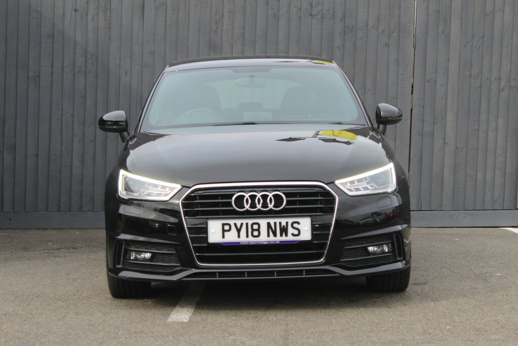 Audi A1 Hatchback 1.6 Tdi S Line 2018 Black #2