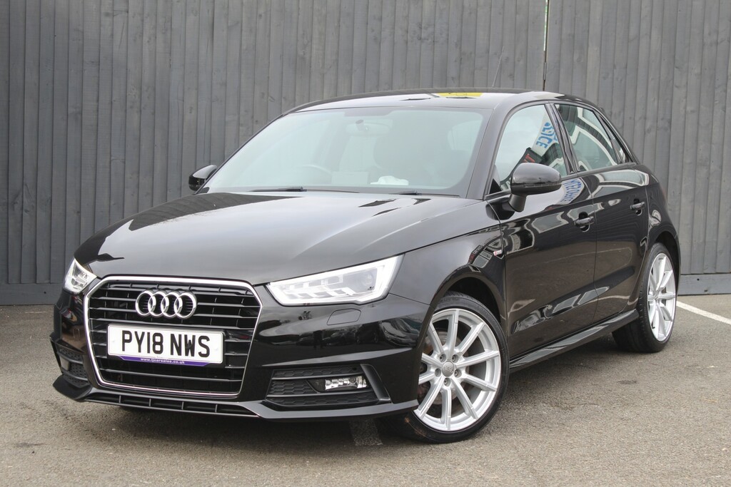 Audi A1 Hatchback 1.6 Tdi S Line 2018 Black #3