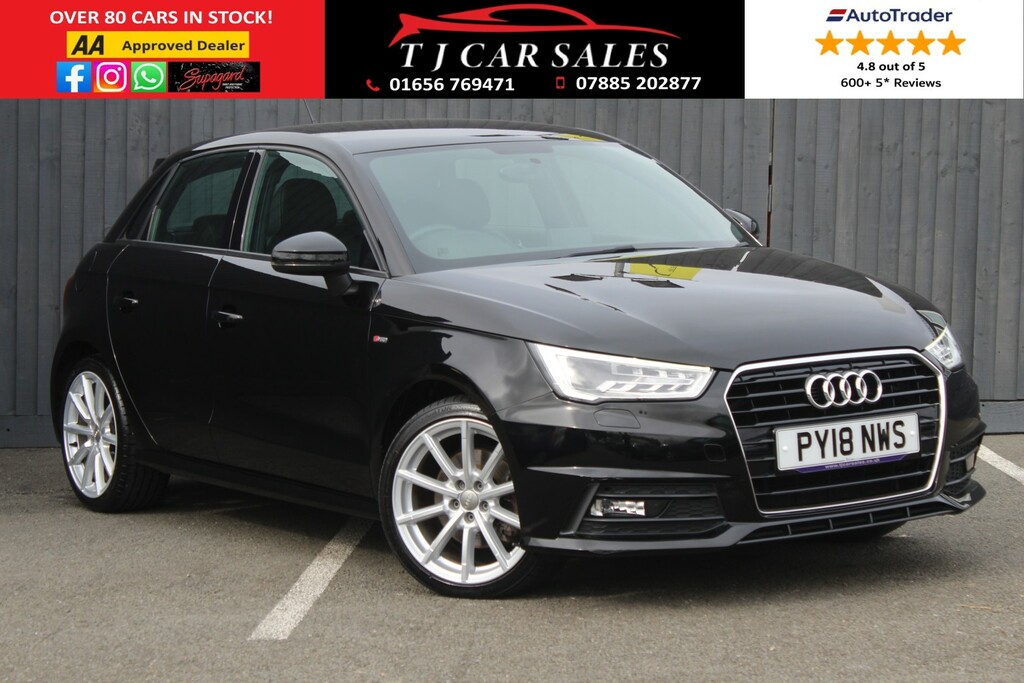 Audi A1 Hatchback 1.6 Tdi S Line 2018 Black