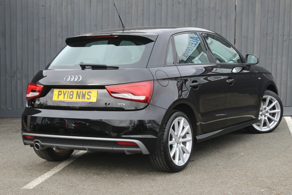 Audi A1 Hatchback 1.6 Tdi S Line 2018 Black #6