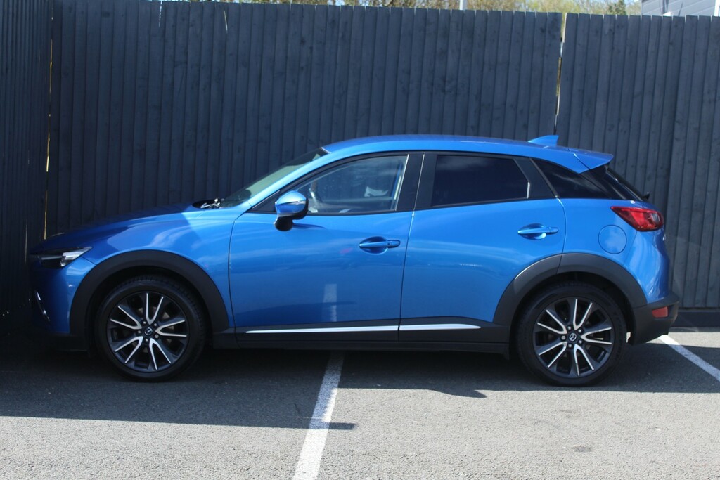 Mazda CX-3 Suv 1.5 Skyactiv-d Sport Nav 2017 SL67PBX Blue #3