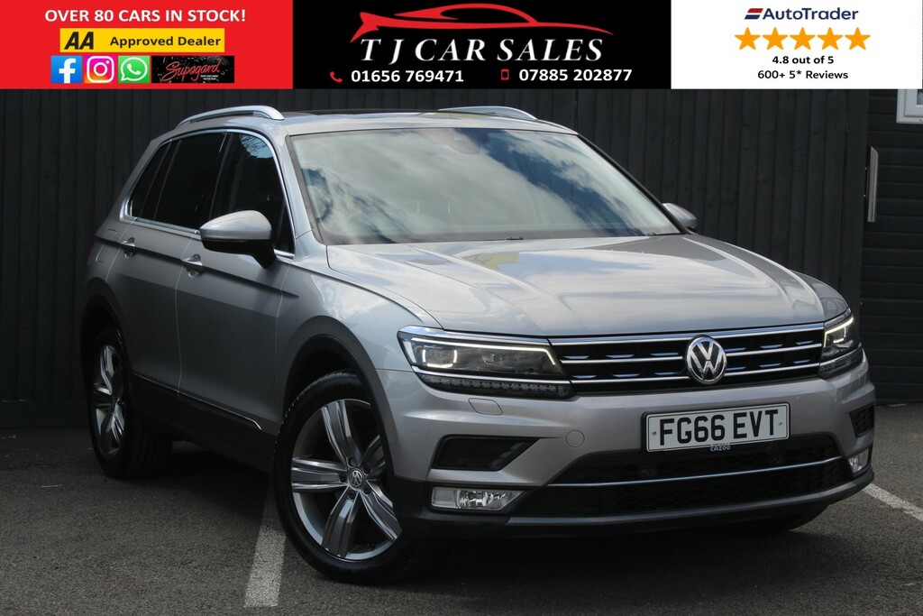 Volkswagen Tiguan Suv 2.0 Tdi Bluemotion Tech Sel 2016 Silver