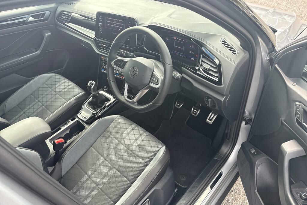 Volkswagen T-Roc 1.5 Tsi Black Edition Plus MC75URU Silver #6