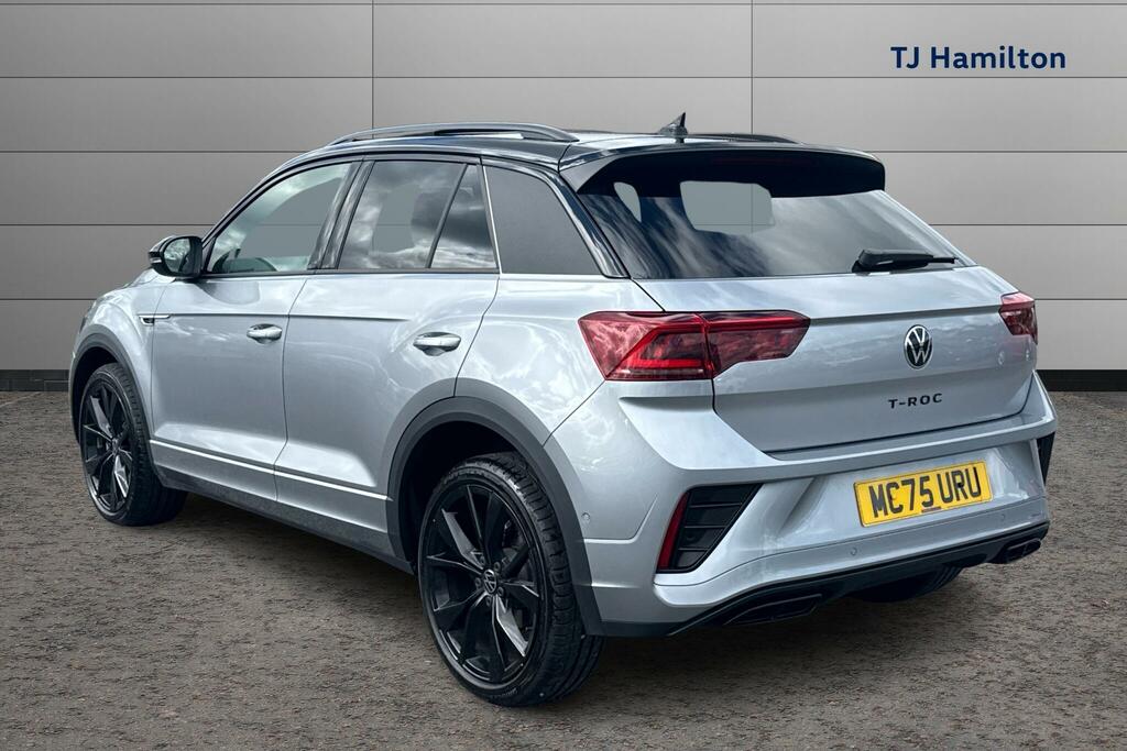 Volkswagen T-Roc 1.5 Tsi Black Edition Plus MC75URU Silver #3