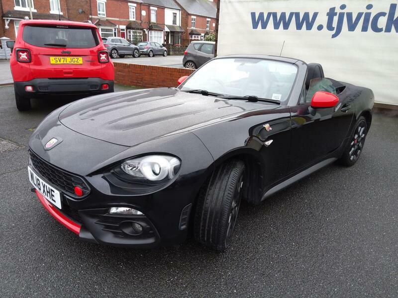 Abarth 124 Spider 1.4 Multiair Euro 6 ML18XHE Black #3