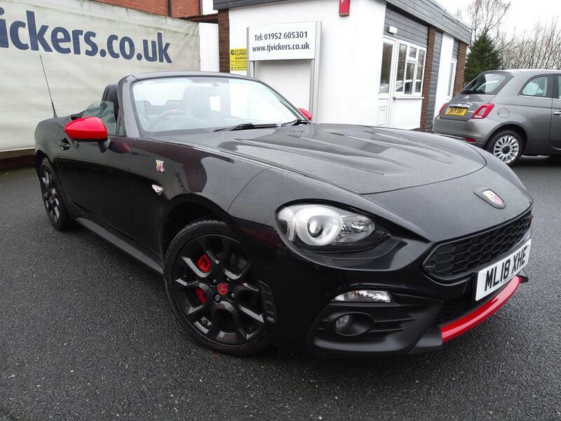 Abarth 124 Spider 1.4 Multiair Euro 6 Black
