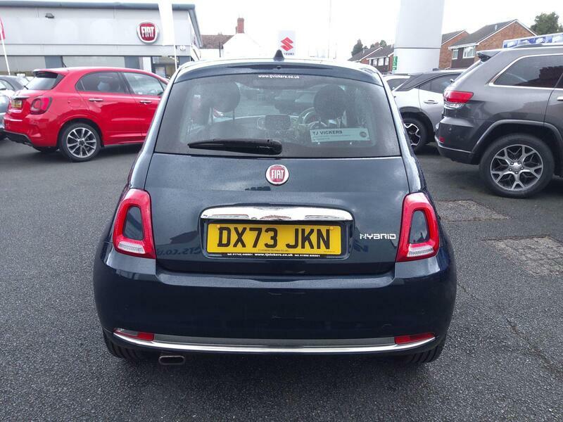 Fiat 500 1.0 Mhev Top Hatchback Euro 6 S DX73JKN Blue #6