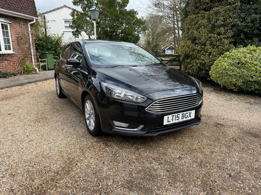 Ford Focus 1.5 Tdci Titanium Euro 6 Ss LT15BGX Black #2