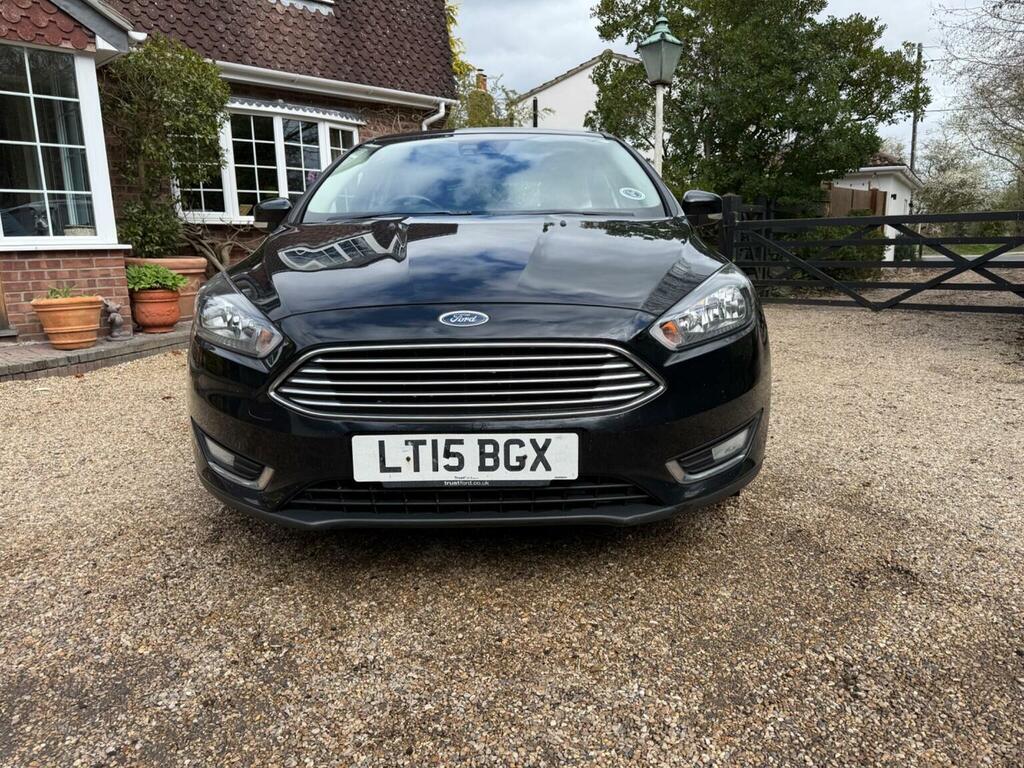 Ford Focus 1.5 Tdci Titanium Euro 6 Ss LT15BGX Black #4