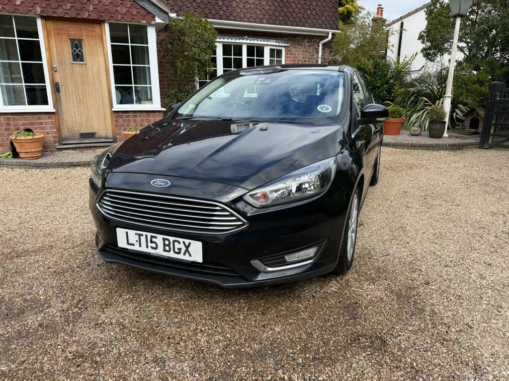 Ford Focus 1.5 Tdci Titanium Euro 6 Ss LT15BGX Black #3