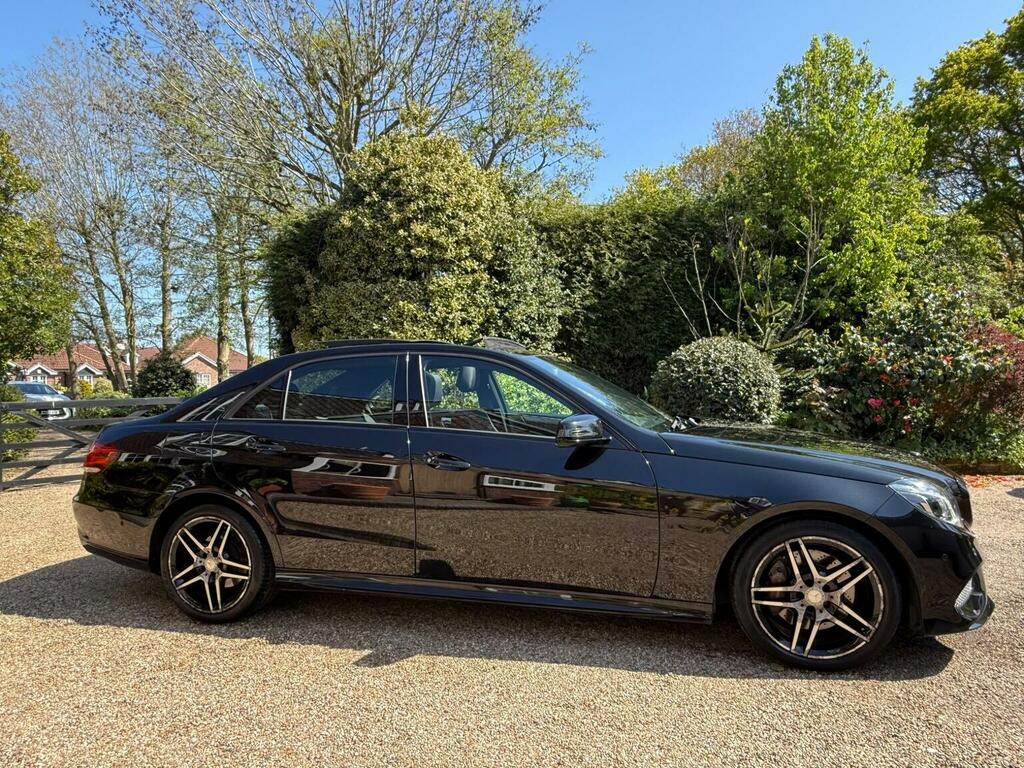 Mercedes-Benz E Class 3.0 E350 V6 Bluetec Amg Night Edition Premium G- LX65XYM Black #5