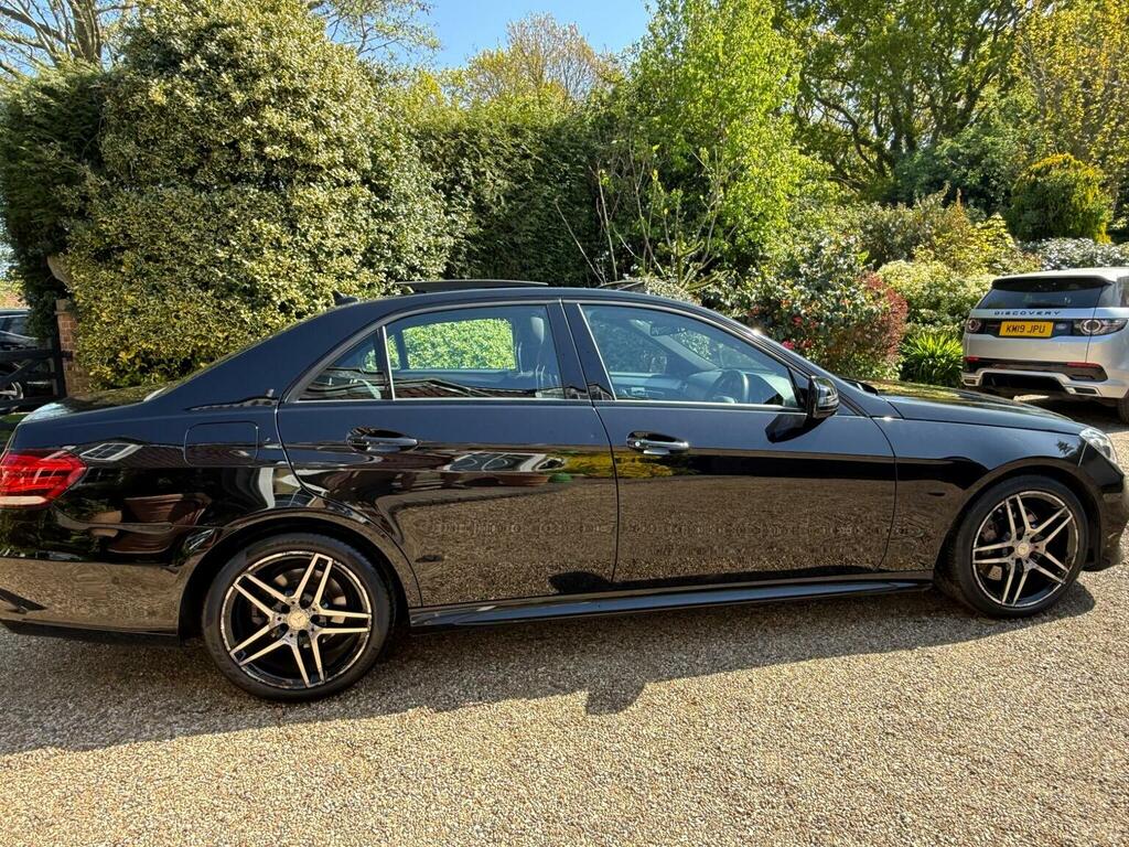 Mercedes-Benz E Class 3.0 E350 V6 Bluetec Amg Night Edition Premium G- LX65XYM Black #3