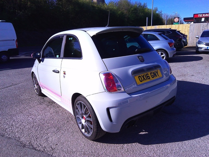 Abarth 595 595 Competizione OX16GNY Pink #6