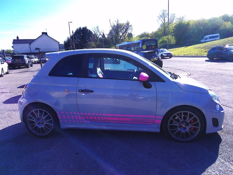Abarth 595 595 Competizione OX16GNY Pink #5
