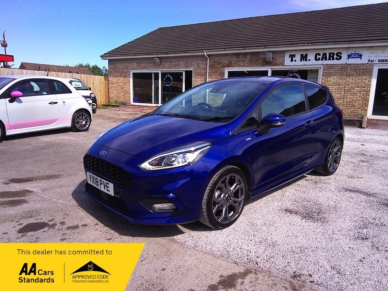 Ford Fiesta St-line Blue