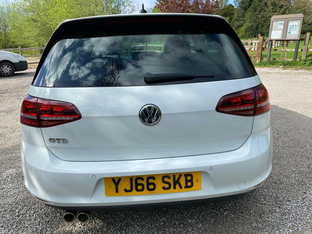 Volkswagen Golf Hatchback 2.0 Tdi Bluemotion Tech Gtd Dsg Euro 6 YJ66SKB White #6