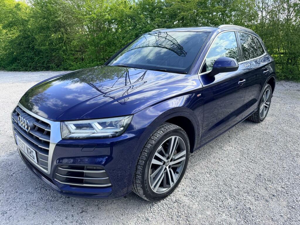 Audi Q5 Suv 2.0 Tdi S Line S Tronic Quattro Euro 6 Ss 5 KS17WZG Blue #3