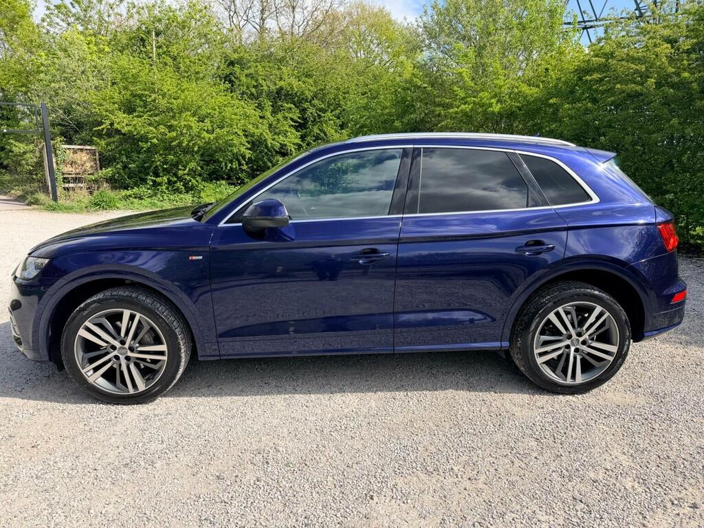 Audi Q5 Suv 2.0 Tdi S Line S Tronic Quattro Euro 6 Ss 5 KS17WZG Blue #4