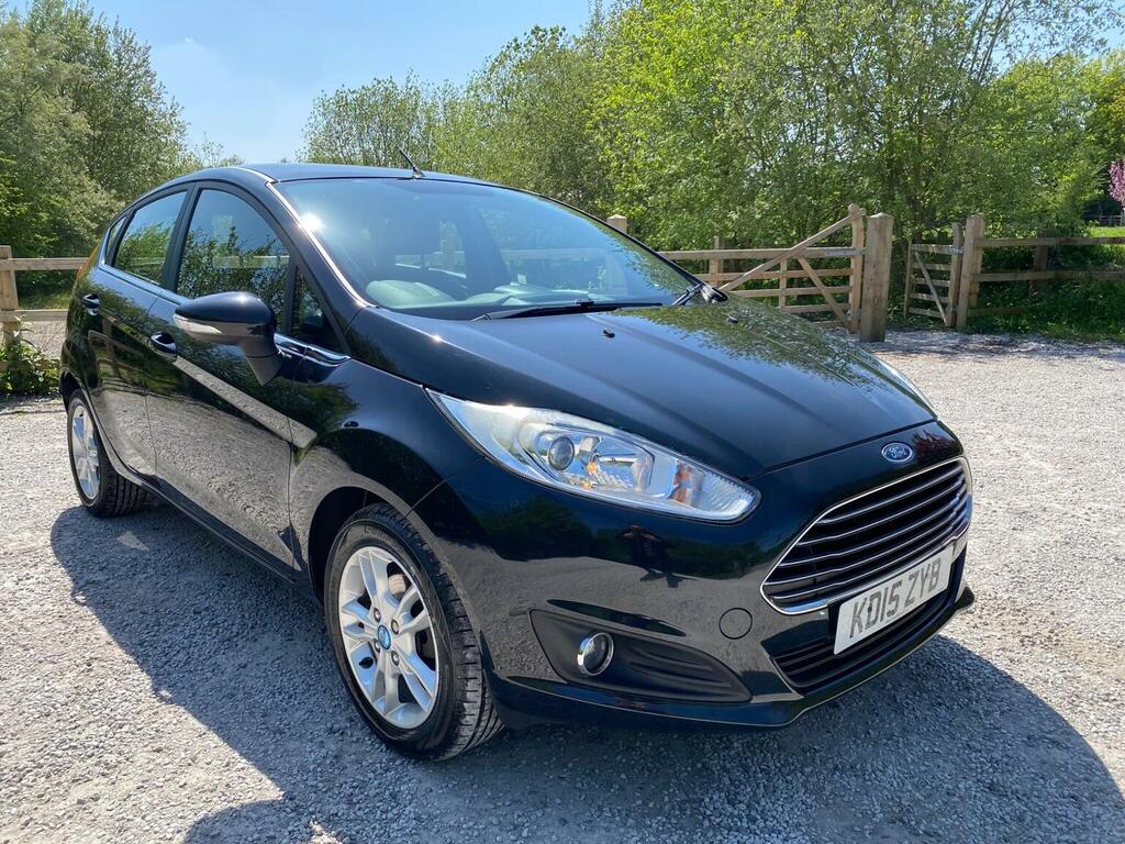 Ford Fiesta Hatchback 1.0T Ecoboost Zetec Euro 6 Ss 20 Black