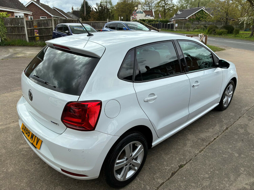 Volkswagen Polo 1.0 Match Hatchback DA66MTV White #4