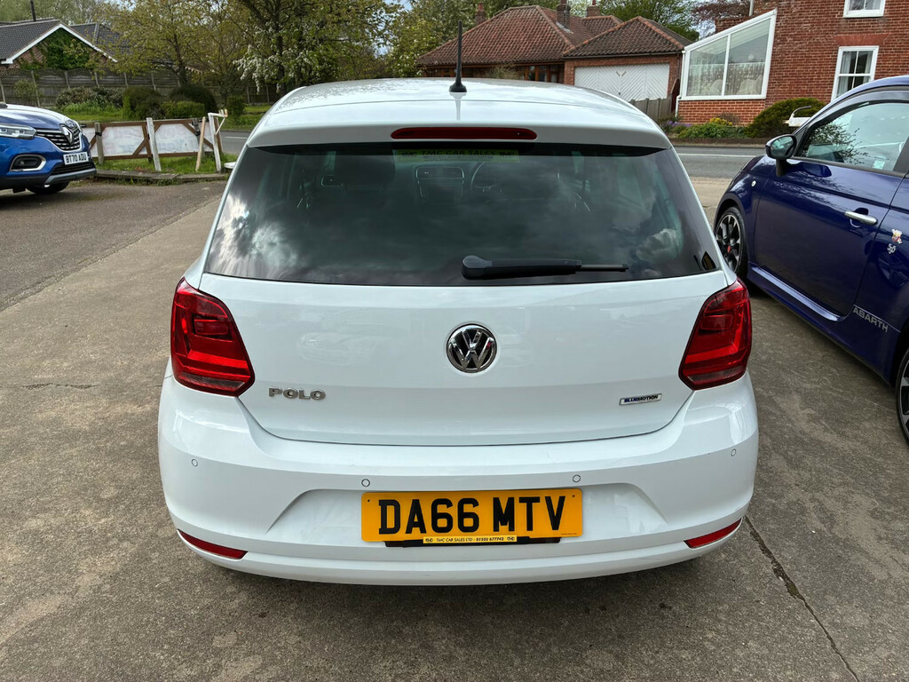 Volkswagen Polo 1.0 Match Hatchback DA66MTV White #5