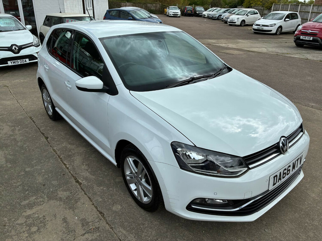 Volkswagen Polo 1.0 Match Hatchback DA66MTV White #3