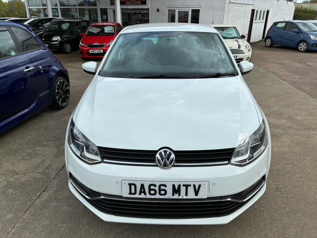 Volkswagen Polo 1.0 Match Hatchback DA66MTV White #2