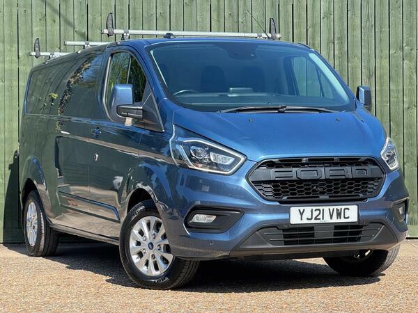 Ford Transit Custom 2.0 300 Ecoblue Limited L2 H1 Euro 6 Ss Blue