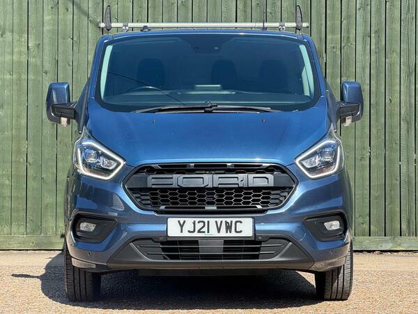 Ford Transit Custom 2.0 300 Ecoblue Limited L2 H1 Euro 6 Ss YJ21VWC Blue #3