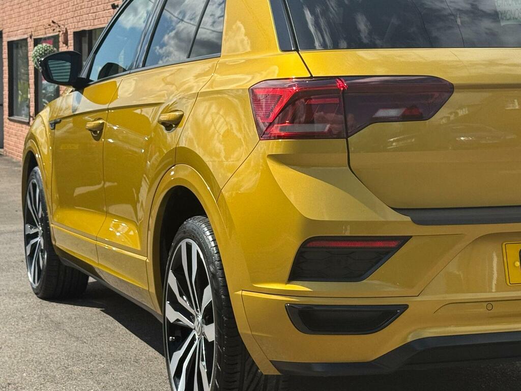 Volkswagen T-Roc 1.5 Tsi Evo R-line Dsg Euro 6 Ss Yellow #4