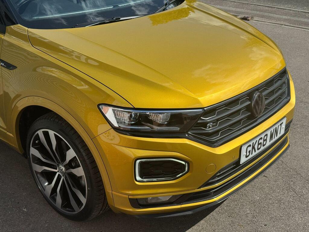Volkswagen T-Roc 1.5 Tsi Evo R-line Dsg Euro 6 Ss Yellow #5