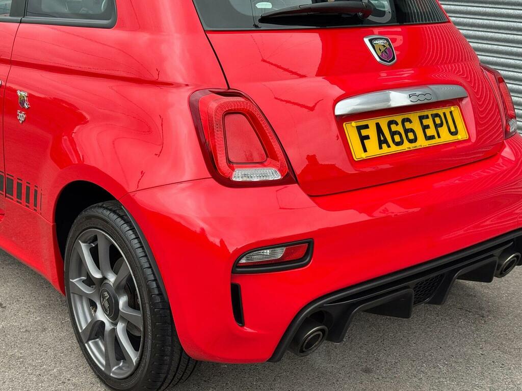 Abarth 595 1.4 T-jet Euro 6 FA66EPU Red #5